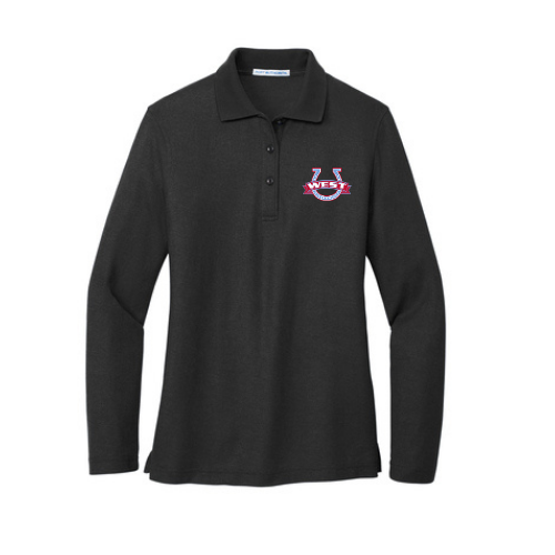 the SILK TOUCH long sleeve polo